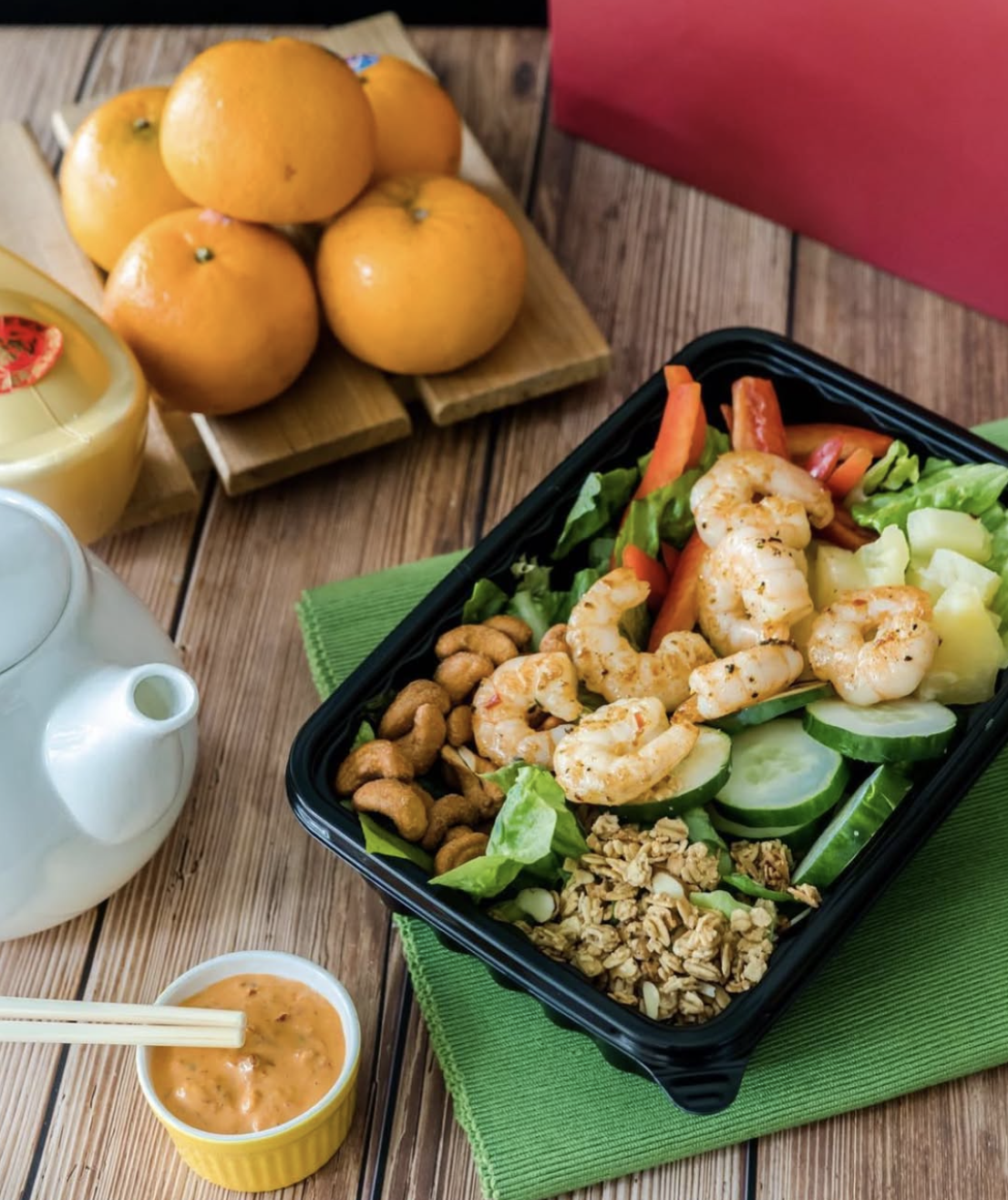 Bento box catering from The Lawn