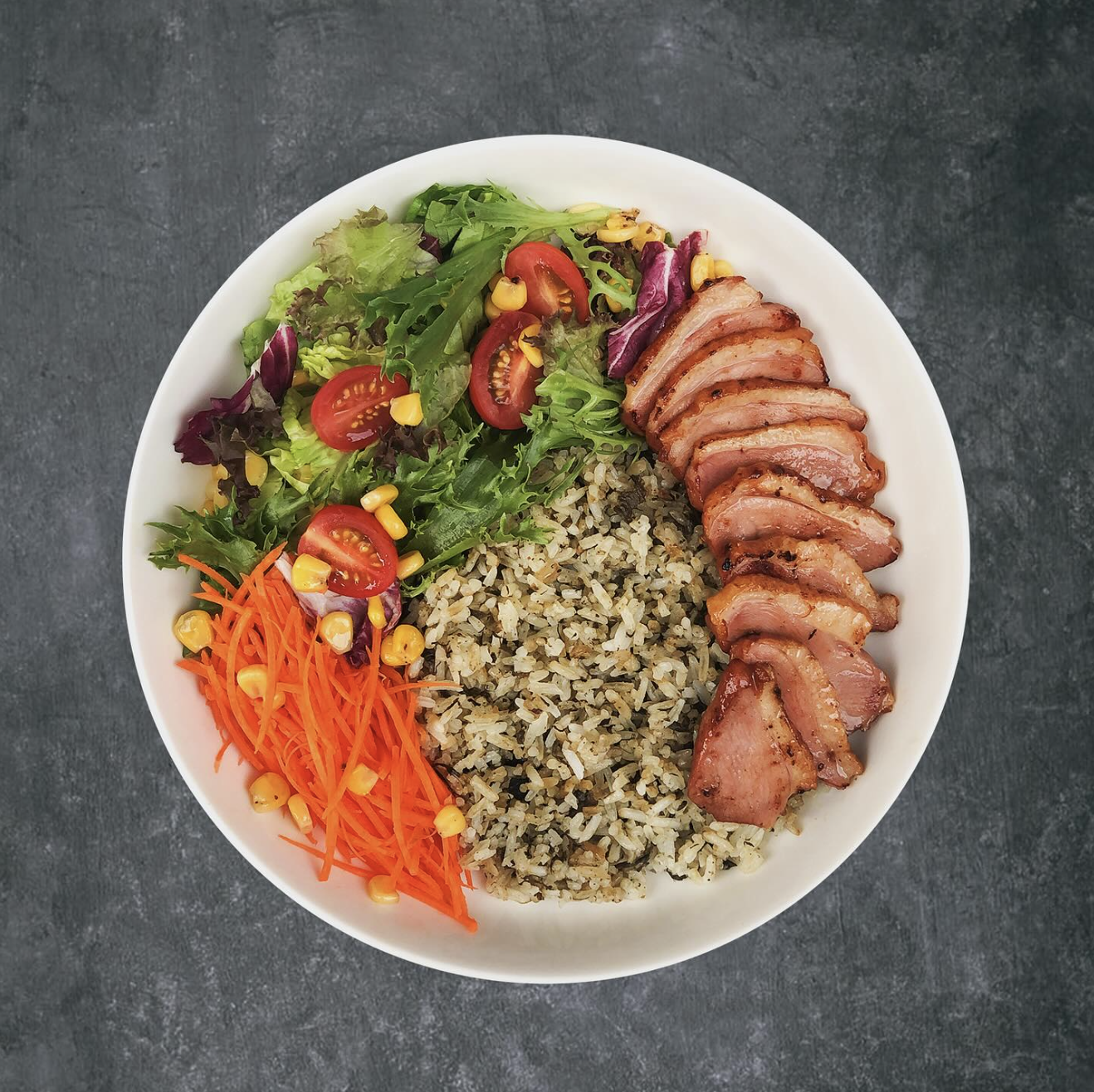 Dirty Duck grain bowl